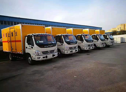 福贡爆破器材运输车